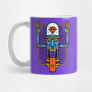 Space Tiki COLOR Mug